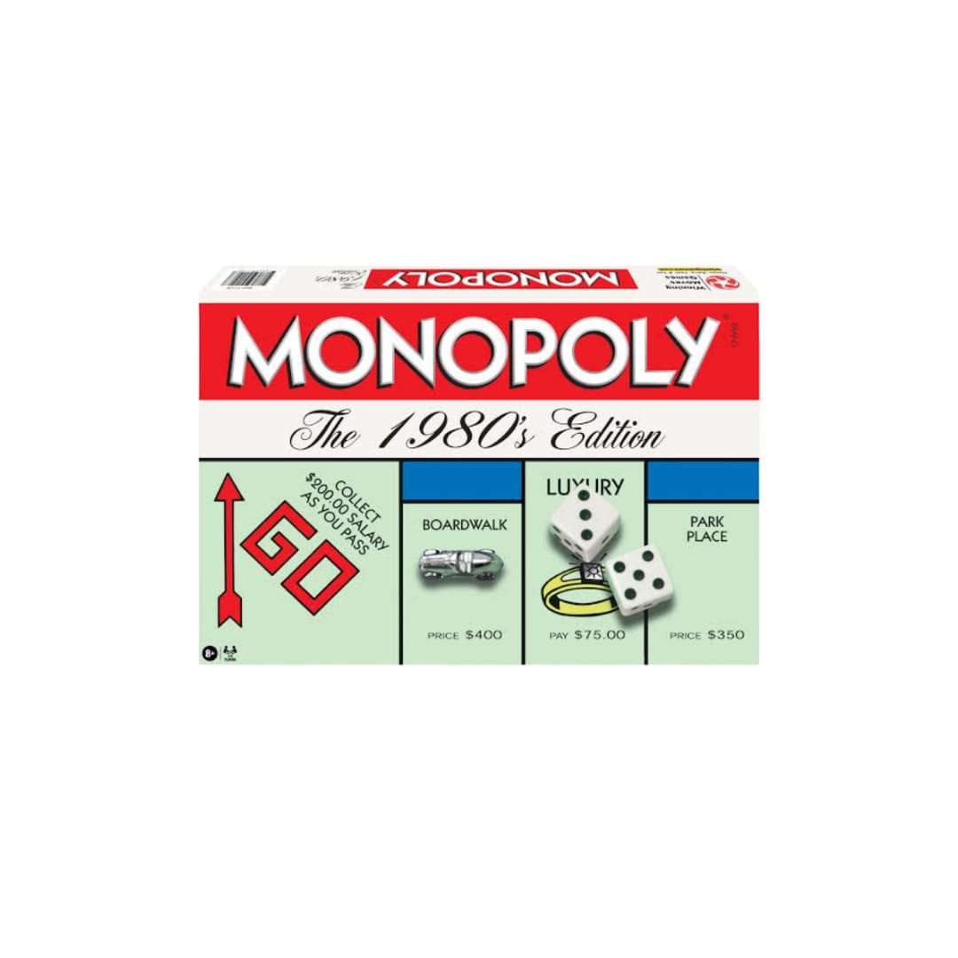 Monopoly Classic Board Game - Family Strategy Game with Properties, Money & Tokens