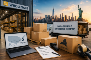 Wholesale in New York warehouse for Amazon FBA product sourcing and distribution